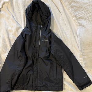 Columbia Kids Dark Gray Raincoat